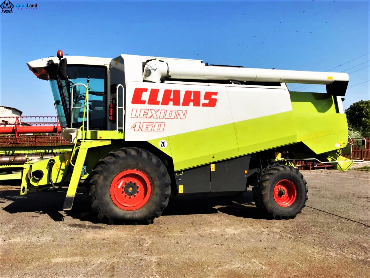 Комбайн Claas Lexion 460 - 01 - Annaland.com.ua.jpg Продаж бу сг техніки з Нідерландів